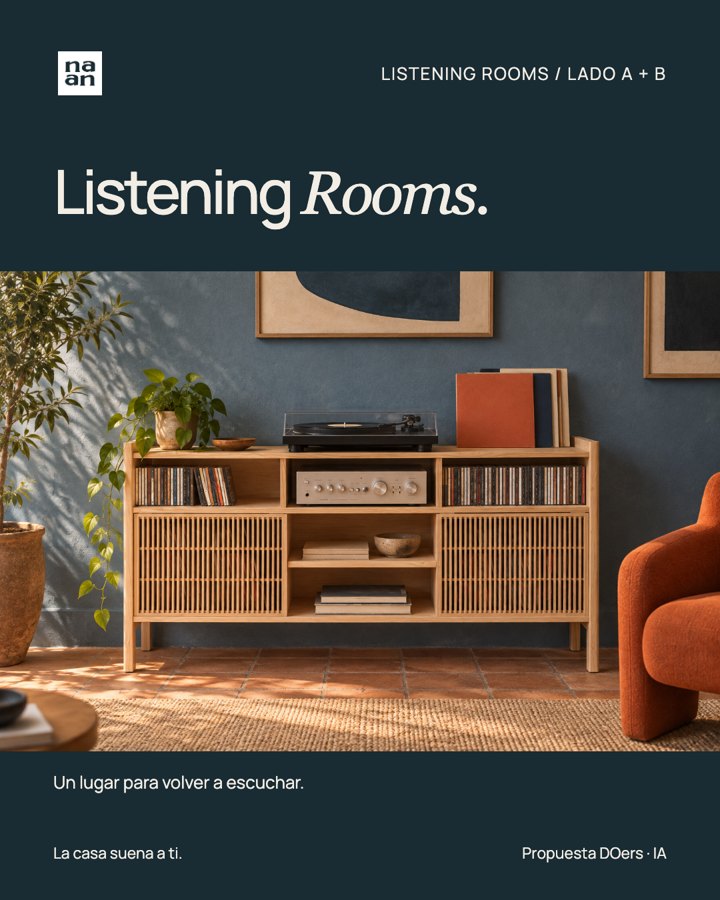 05. Listening Rooms: propuesta de pieza Instagram